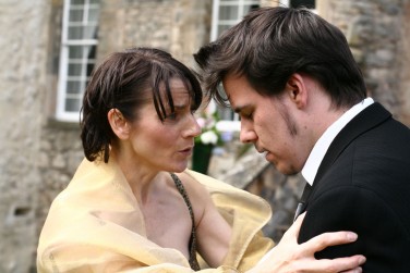 Anne Kane-Howie as Morgan Le Fay and Andrew Hainey as Mordred