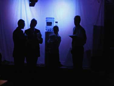 A scene from 'Desk Job' by Paul Bishop