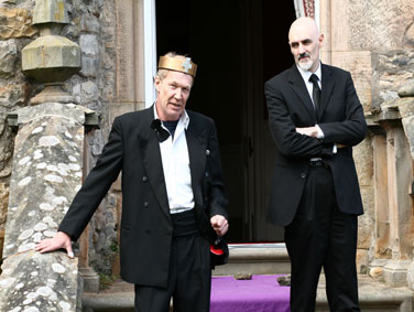 Ian Sexon & Ian Watts in 'King Arthur' 2010 by Lucy Nordberg